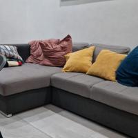 Divano letto a L