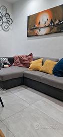 Divano letto a L