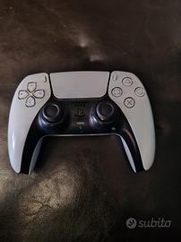 Joystick playstation 5 bianco