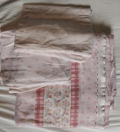 Lenzuolo matrimoniale rosa flanella cotone