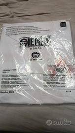 Maglia Bianca One Piece X Burger King Nuova L