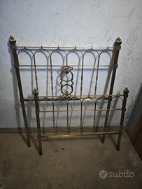 letto in ottone massiccio 