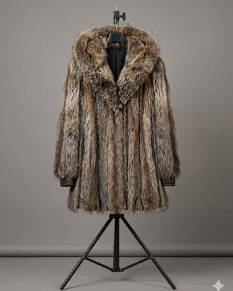 ELEGANTE PELLICCIA DI MARMOTTA  – TAGLIA 46