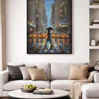 Quadro Sotto la pioggia