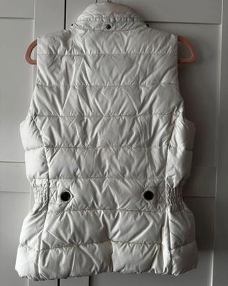 Tommy Hilfiger White Quilted Gilet Puffer