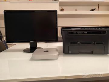 Mac Mini, Monitor e Stampante Laser