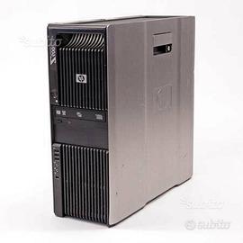 Workstation HP Z600 CAD 2 xeon PC SDD 213GB 4 USB3