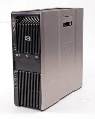 Workstation HP Z600 CAD 2 xeon PC SDD 213GB 4 USB3