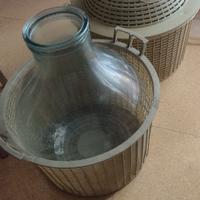 3 Damigiane bocca larga 25l
