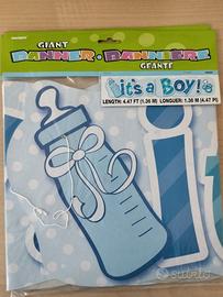 Banner nascita bambino