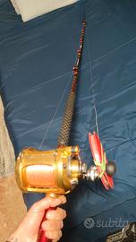 canna e mulinello da tonni