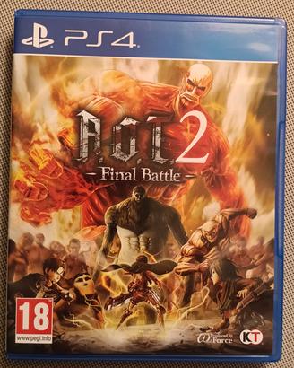 Attack on titan PS4/ps5