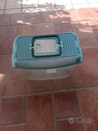 acquario in plastica 