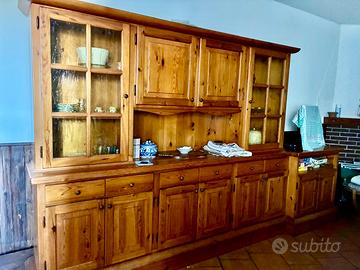 Credenza&tavolo - frigo - lavatrice - cassapanca