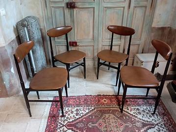 Set 4 Sedie Scandinave Anni '60 - Arredamento e Casalinghi In vendita a  Perugia