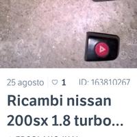 ricambi nissan 200sx