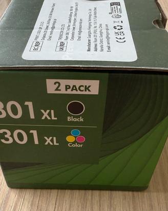 Cartucce compatibili HP 301XL nuove sigillate