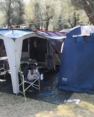 Tenda campeggio Bertoni completa di accessori