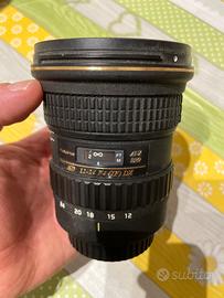 Obiettivo Tokina 12-24 f4 per Canon EF