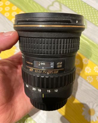 Obiettivo Tokina 12-24 f4 per Canon EF