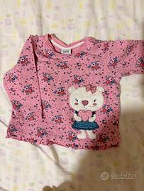 Stock abbigliamento bambina 3/6 e 6/9 mesi primave