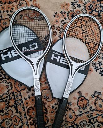 Lotto rare racchette tennis vintage HEAD Swing AMF