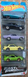 hotwheels Fast and Furious 5 pack