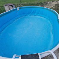 Piscina fuori terra AZURO 405DL 730x370x120