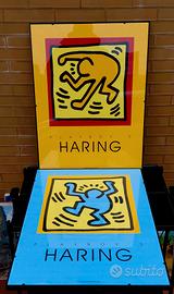 2 opere grafiche Keith Haring del 91 