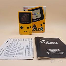Nintendo Game Boy Color Giallo CGB-001 PAL EUR Box