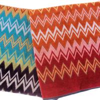 MISSON 2 ASCIUGAMANI COTONE VELOUR 60X100 OTELLO