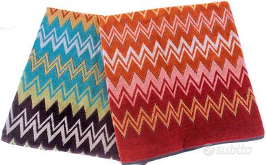 MISSON 2 ASCIUGAMANI COTONE VELOUR 60X100 OTELLO