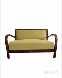 Divano due posti-restauro artigianale -modernariat