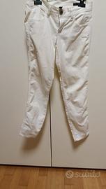 Leggins bianchi Benetton taglia 28