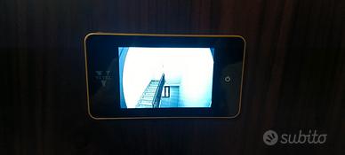 Spioncino elettronico per porta d'ingresso