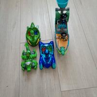 Set PJ Masks Navicella Pigiapirati e animal Power
