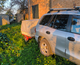 Hyundai Santa Fe con carrello appendice