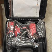 Trapano avvitatore 21V con 2 batterie, 42Nm, 18+1