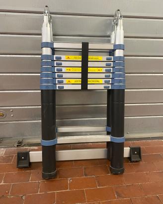 Scala 5m telescopica estendibile alluminio