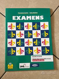 Libro “examens” francese