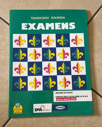 Libro “examens” francese