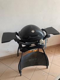 Barbecue Weber Q1200 con stand