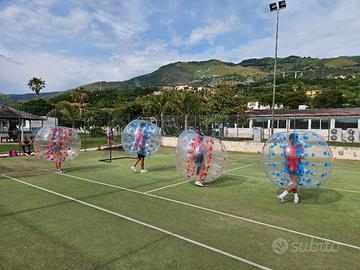 bubble football