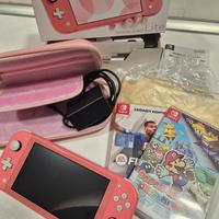 Nintendo switch lite corallo