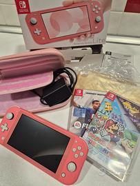 Nintendo switch lite corallo