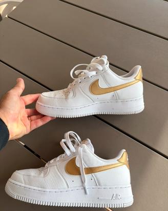Scarpe Nike Airforce 1 gold