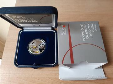 parco medaglia commemorativa da 5 euro