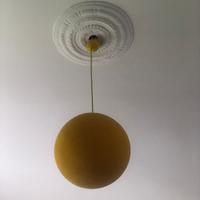 Lampadario giallo