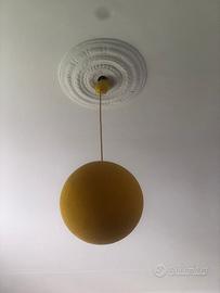Lampadario giallo
