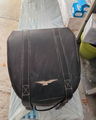 Bauletto pelle moto guzzi